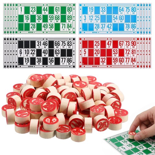 Tombola classica bingo set con - tombola,