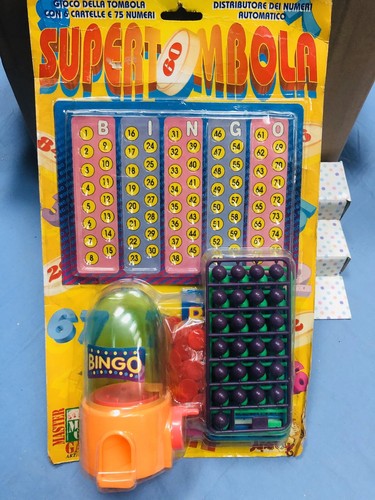 Super tombola bingo - super, in